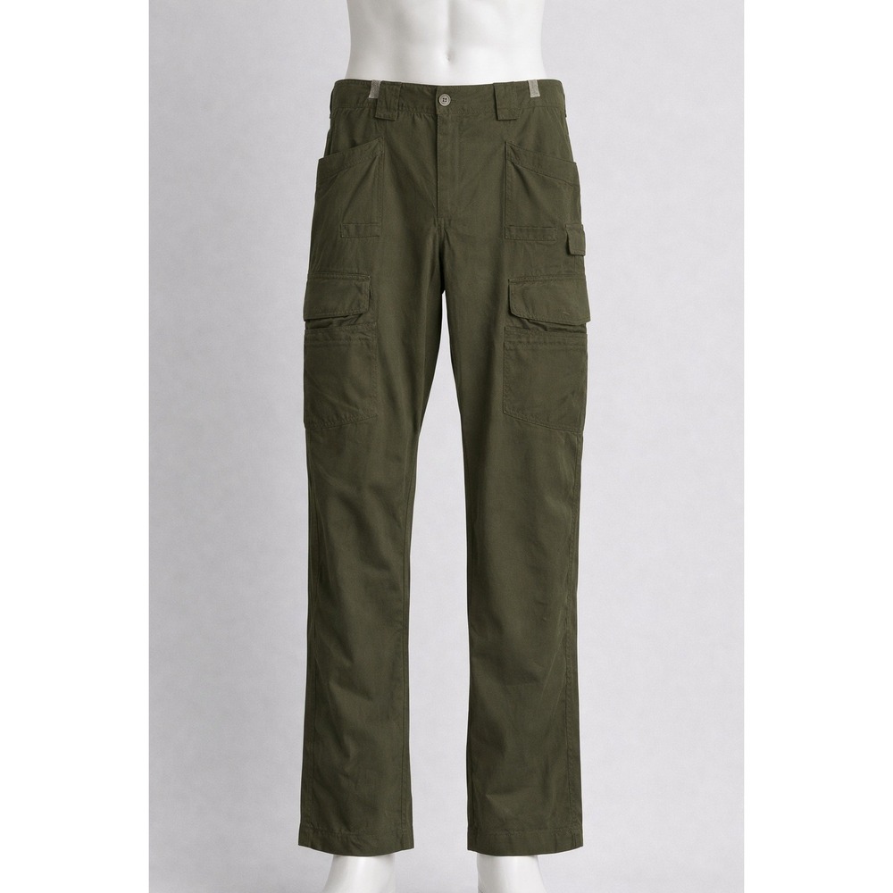 Alaskan Hardgear Mens Green Ripstop Utility Work Pants Rugged Jobsite 36x34